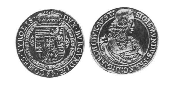1 Thaler Sacro Romano Impero (962-1806) Argento 