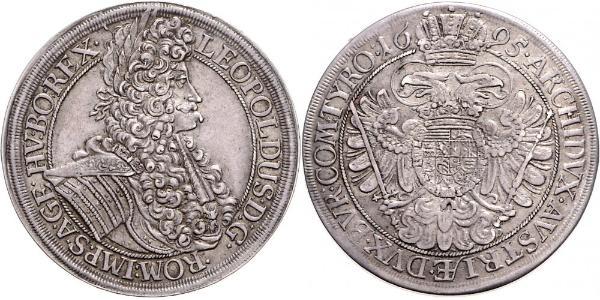 1 Thaler Sacro Romano Impero (962-1806) Argento Leopoldo I d