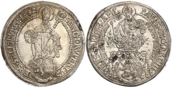 1 Thaler Sacro Romano Impero (962-1806) Argento 