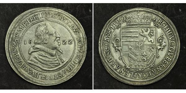 1 Thaler Sacro Romano Impero (962-1806) Argento Leopoldo V d