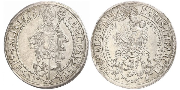 1 Thaler Sacro Romano Impero (962-1806) Argento 