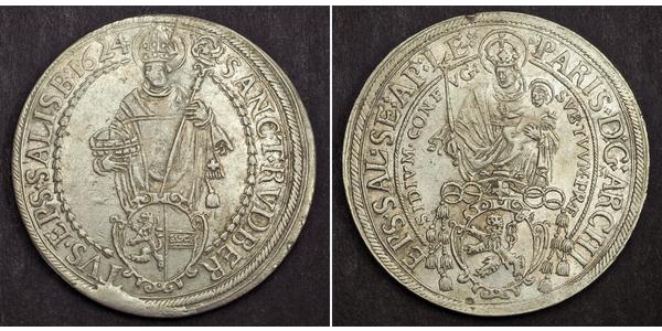 1 Thaler Sacro Romano Impero (962-1806) Argento 