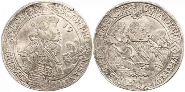1 Thaler Sacro Romano Impero (962-1806) Argento 
