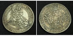 1 Thaler Sacro Romano Impero (962-1806) / Ungheria Argento Leopoldo I d