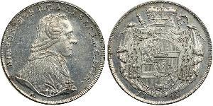 1 Thaler Salisburgo Argento Hieronymus von Colloredo (1732 - 1812)