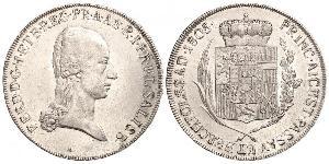 1 Thaler Salisburgo Argento Ferdinand III, Holy Roman Emperor (1608-1657)