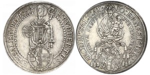 1 Thaler Salisburgo Argento 