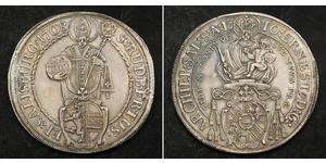 1 Thaler Salisburgo Argento 