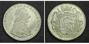 1 Thaler Salisburgo Argento Hieronymus von Colloredo (1732 - 1812)