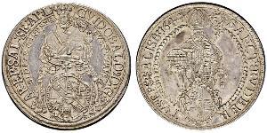 1 Thaler Salisburgo Argento 