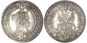 1 Thaler Salisburgo Argento 