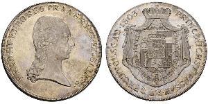 1 Thaler Salisburgo Argento Ferdinand III, Holy Roman Emperor (1608-1657)