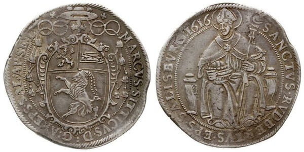 1 Thaler Salisburgo Argento 