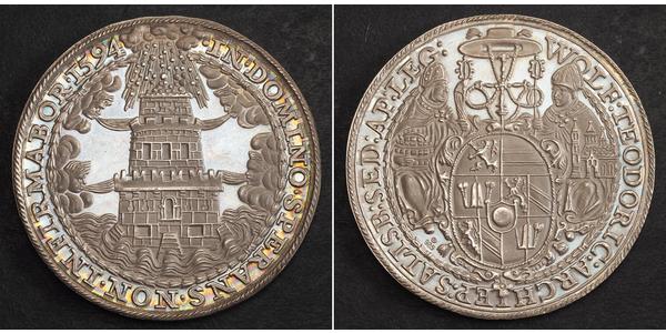 1 Thaler Salisburgo Argento 