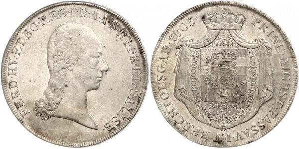 1 Thaler Salisburgo Argento Ferdinand III, Holy Roman Emperor (1608-1657)