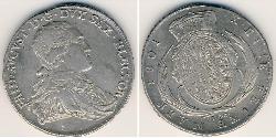 1 Thaler Stati federali della Germania Argento 
