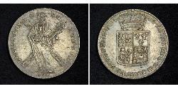 1 Thaler Stati federali della Germania Argento 