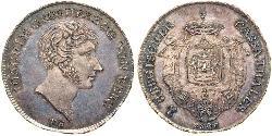 1 Thaler Stati federali della Germania Argento 
