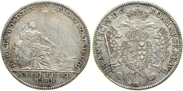 1 Thaler Stati federali della Germania Argento 