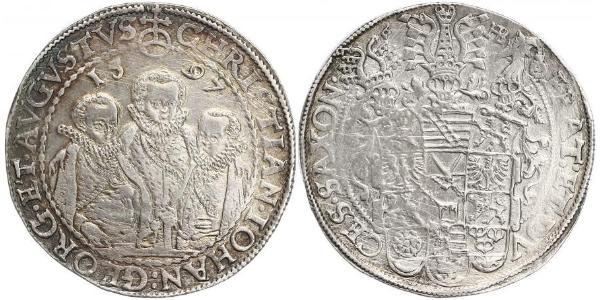 1 Thaler Stati federali della Germania Argento 