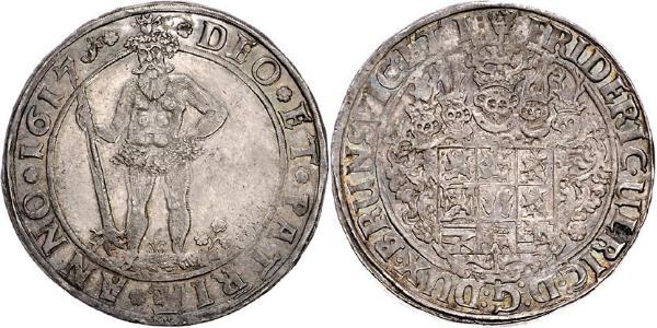 1 Thaler Stati federali della Germania Argento Federico Ulrico di Brunswick-Lüneburg (1591 - 1634)
