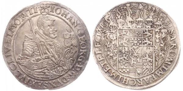 1 Thaler Stati federali della Germania Argento 