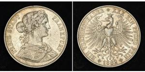 1 Thaler Stati federali della Germania / Germania Argento 