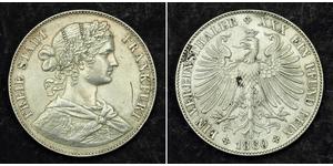 1 Thaler Stati federali della Germania / Germania Argento 