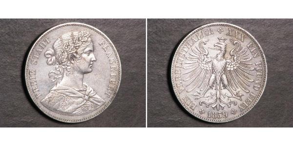 1 Thaler Stati federali della Germania / Germania Argento 