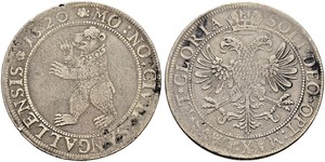 1 Thaler Svizzera Argento 