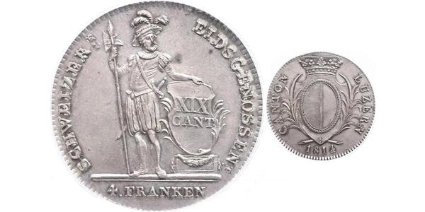 1 Thaler Svizzera Argento 