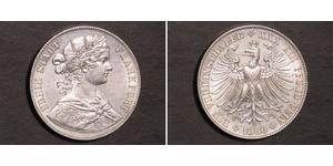 1 Thaler Alemania / States of Germany Plata 