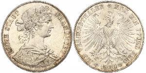 1 Thaler Alemania / States of Germany Plata 