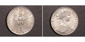 1 Thaler Alemania / States of Germany Plata 