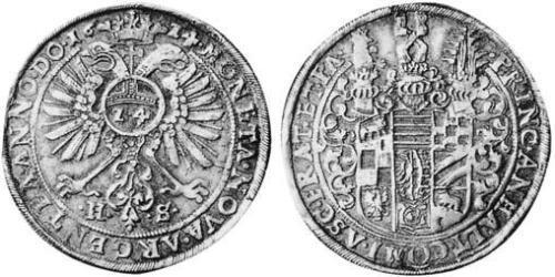 1 Thaler Anhalt (1212 - 1806) Plata 