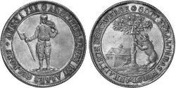 1 Thaler Anhalt-Bernburg (1603 - 1863) Plata Victor Amadeus, Prince of Anhalt-Bernburg (1634 – 1718)