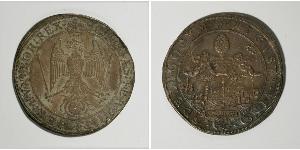 1 Thaler Augsburgo (1276 - 1803) Plata Fernando II de Habsburgo(1578 -1637)