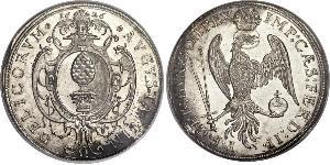 1 Thaler Augsburgo (1276 - 1803) Plata Fernando II de Habsburgo(1578 -1637)