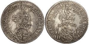 1 Thaler Austria Plata 