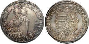 1 Thaler Austria Plata Archduke Leopold Wilhelm of Austria (1614 -1662)