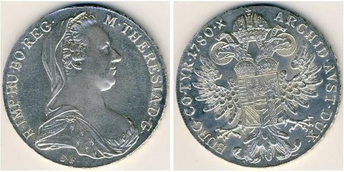 1 Thaler Austria Plata 