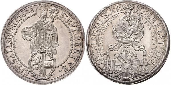 1 Thaler Austria Plata 