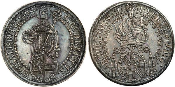 1 Thaler Austria Plata 