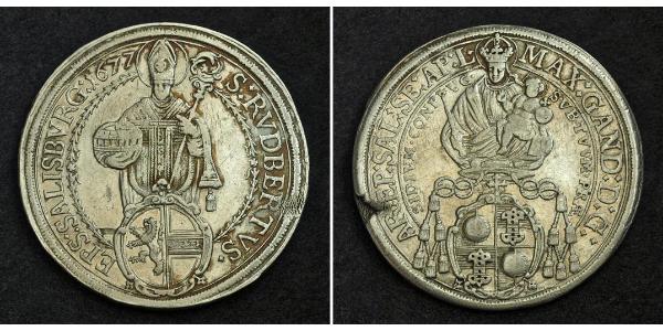 1 Thaler Austria Plata 