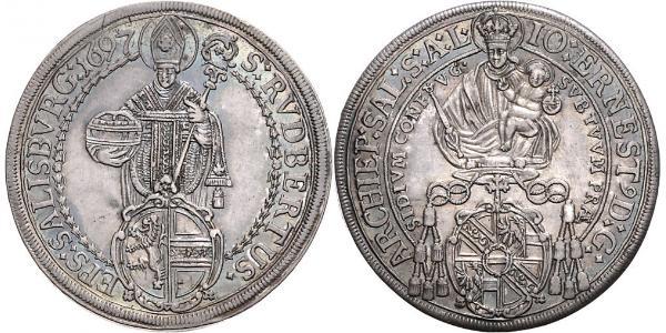 1 Thaler Austria Plata 