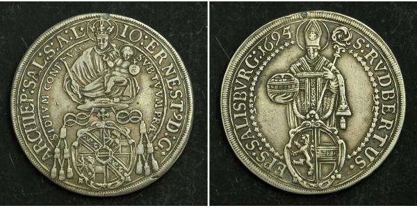 1 Thaler Austria Plata 