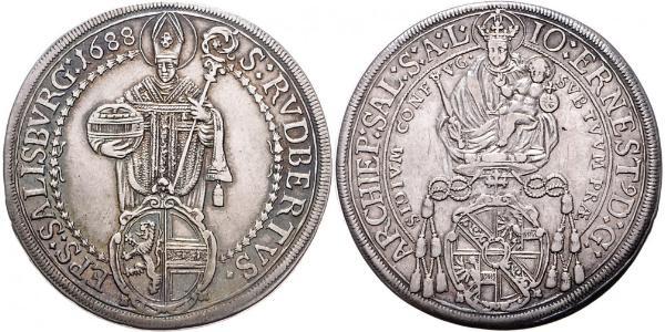 1 Thaler Austria Plata 