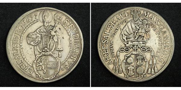 1 Thaler Austria Plata 
