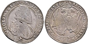 1 Thaler Bohemia Plata 