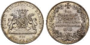 1 Thaler Bremen (estado) Plata 